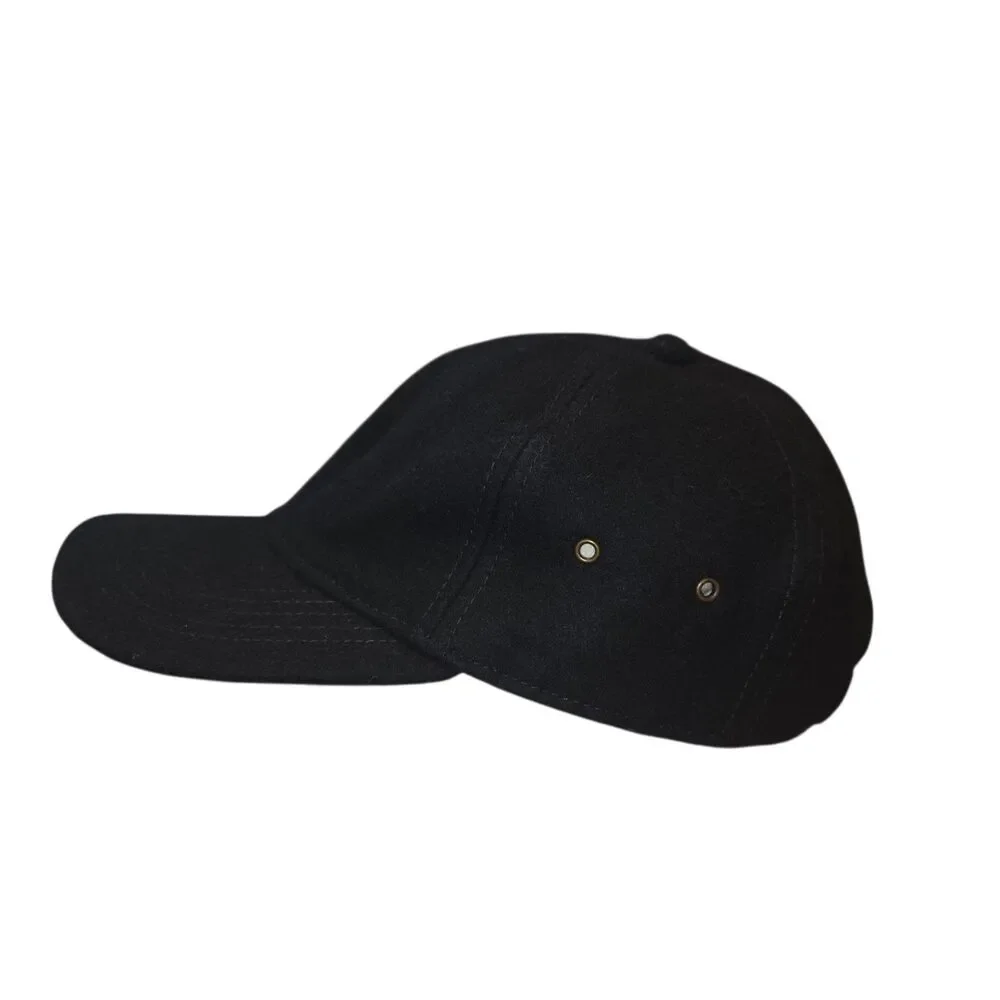 ​J Crew Navy Blue Wool Blend Baseball Cap S/M Minimalist Heritage Hat